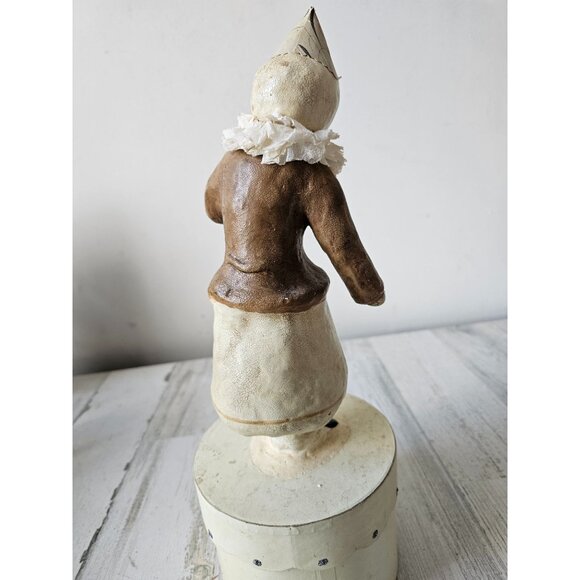 Nicole sayre snowman winter greetings star Xmas decor canister container box vin - Picture 5 of 12